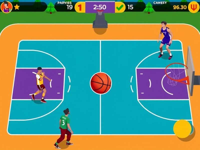 Goa Basketball Star control scheme and gameplay mechanics